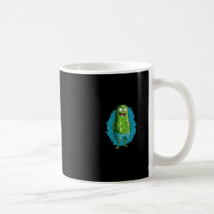 Schöne Schwimmgurke in Badehose für Pool und Urlau Kaffeetasse