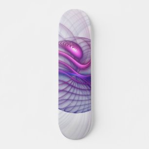 Schöne Schwung Modernes Abstraktes Fraktal Art Pin Skateboard