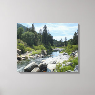 Schöne Seenlandschaft Tahoe Leinwanddruck