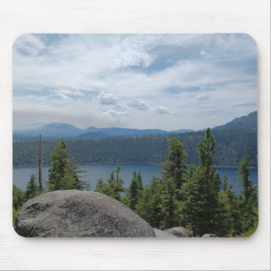 Schöne Seenlandschaft Tahoe Mousepad