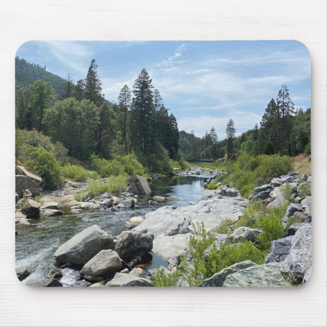 Schöne Seenlandschaft Tahoe Mousepad (Vorne)