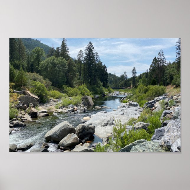 Schöne Seenlandschaft Tahoe Poster (Vorne)