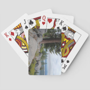 Schöne Seenlandschaft Tahoe Spielkarten