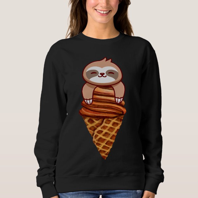 Schöne Seife und Eisdiele Sweatshirt (Vorderseite)