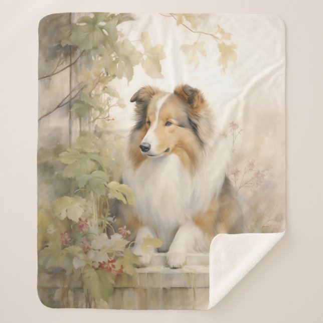 Schöne Sheltie Sherpadecke (Vorderseite)