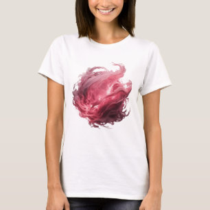 Schöne Silber ABSTRACT ART Mode Druck T-Shirt