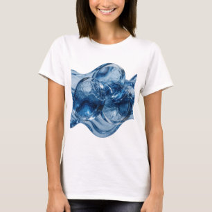 Schöne silberne WASSER TRINKKULTUR T-Shirt
