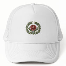 Schöne skandinavische Volkskunst-Blumenprintmütze
