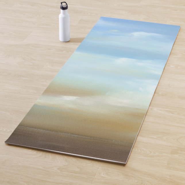 Schöne Skyscape mit flauschigen Wolken Yogamatte (Beispiel)
