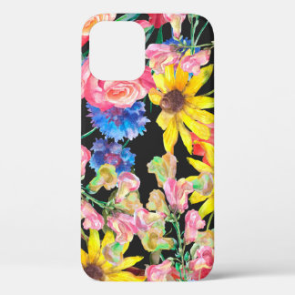 Schöne Sommer-Blume mit Rose. Naht Case-Mate iPhone Hülle