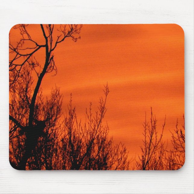 Schöne Sonnenaufgangsfotografie Mousepad (Vorne)