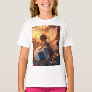 Schöne Sonnenblume mit Lüster T-Shirt