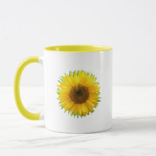 Schöne Sonnenblume & Tasse