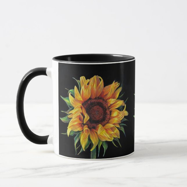 **SCHÖNE SONNENBLUMENTASSE** TASSE (Links)