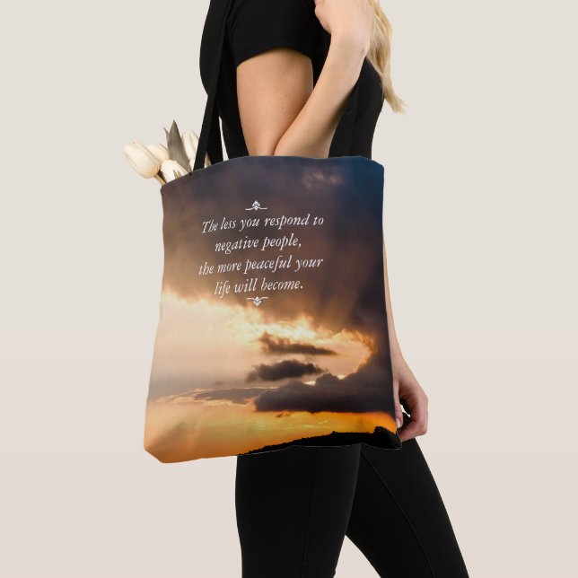 Schöne Sonnenstrahlen der Hoffnung Inspiration Zit Tasche (Von Nahem)