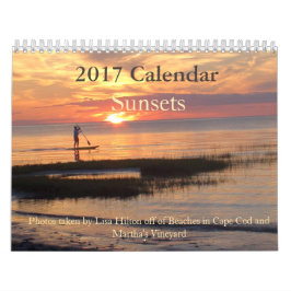 Schöne Sonnenuntergänge 2017 Kalender