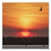 Schöne Sonnenuntergangsfarben - Marina Del Rey, CA