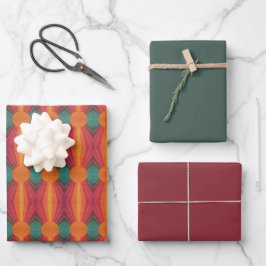 Schöne sonnige Sonnenstrahlen Südwestliche Volksku Geschenkpapier Set