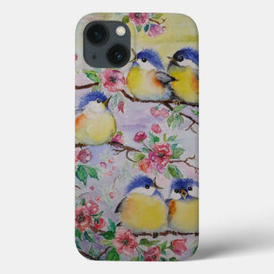 Schöne Sparrows iPhone Case Spring