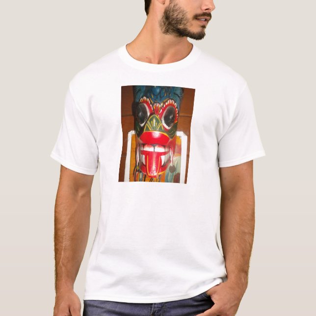 Schöne sri-lankische Kunst der traditionellen Feue T-Shirt (Vorderseite)