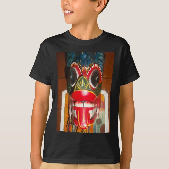 Schöne sri-lankische Kunst der traditionellen Feue T-Shirt (Vorderseite)