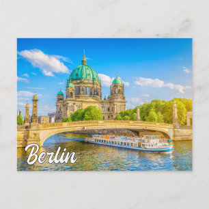 Schöne Stadt Berlin, Deutschland Postkarte