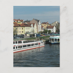 Schöne Stadt Regensburg Postkarte