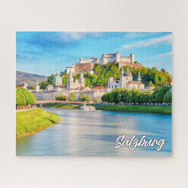 Schöne Stadt Salzburg, Österreich (Horizontal)