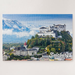Schöne Stadt Salzburg, Österreich