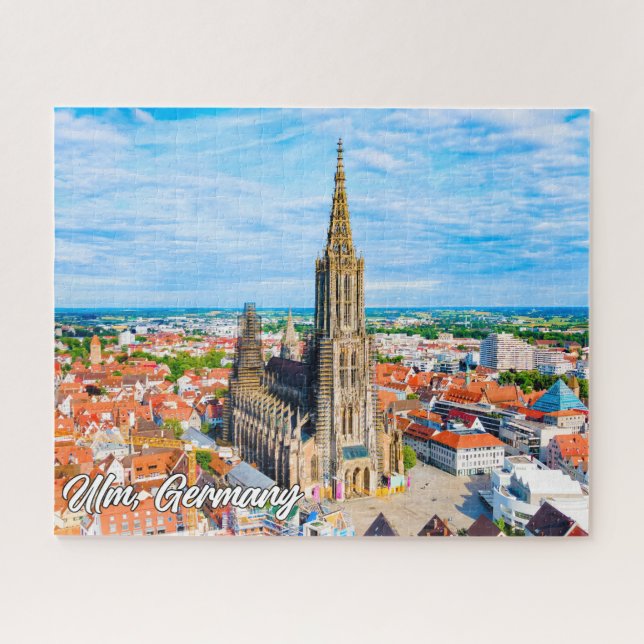 Schöne Stadt Ulm, Deutschland (Horizontal)
