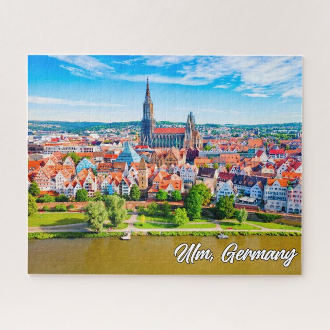 Schöne Stadt Ulm, Deutschland (Horizontal)