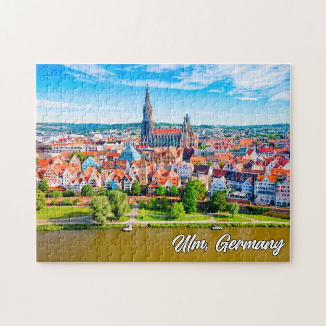 Schöne Stadt Ulm, Deutschland (Horizontal)