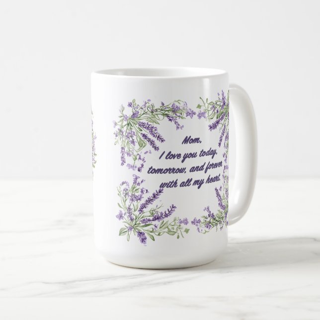 Schöne Stimmung Für Mama Wrap Kaffeetasse (VorderseiteRechts)