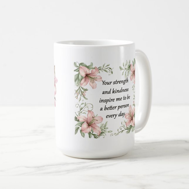 Schöne Stimmung Für Mama Wrap Kaffeetasse (VorderseiteRechts)