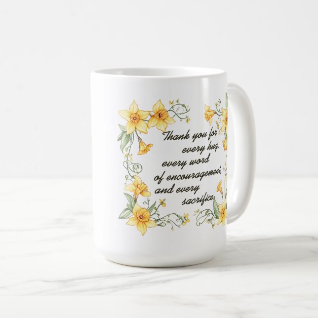 Schöne Stimmung Für Mama Wrap Kaffeetasse (VorderseiteRechts)