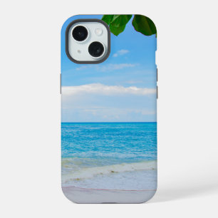 Schöne Strandansicht iPhone 15 Hülle