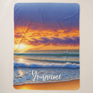 schöne Strände und klares Meer Sonnenuntergang Sherpadecke