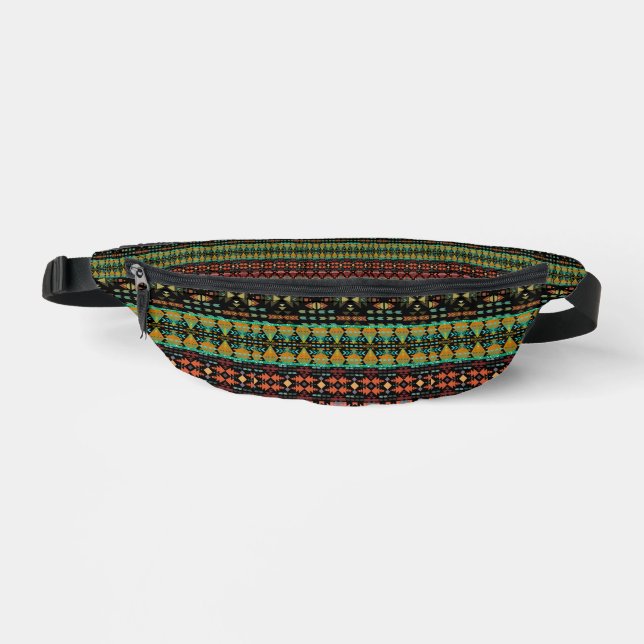 Schöne südwestliche Stilmuster Bauchtasche (Vorderseite)