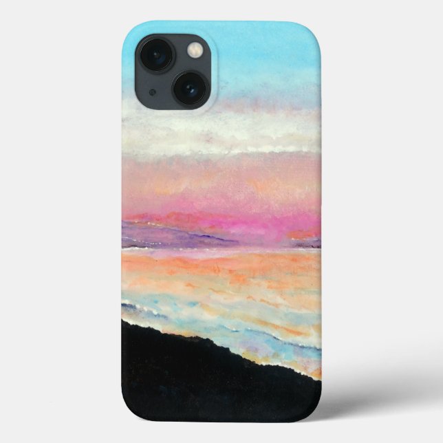 Schöne Sunset Beach Art Case-Mate iPhone Hülle (Rückseite)