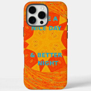Schöne Tage- und Nachtkunst iPhone 16 Pro Max Hülle