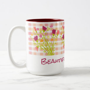 Schöne Tageswünsche für jeden Anlass Zweifarbige Tasse