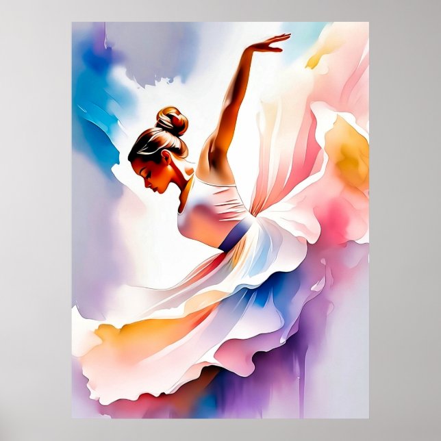 Schöne Tänzerin  Poster (Vorne)