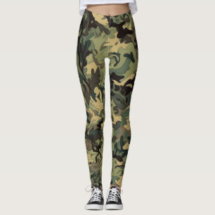 Schöne Tarnung Kunst Leggings