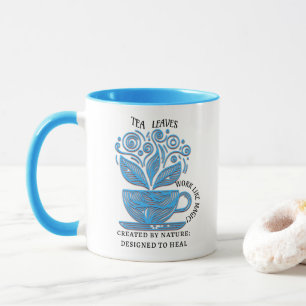 Schöne Tasse für Teeliebhaber als Geschenk für Wel