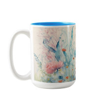 Schöne Tasse Schmetterlingsgetränk