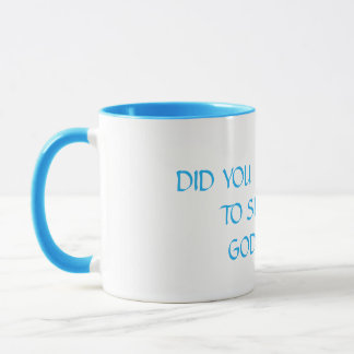 Schöne Tasse Schöne Frage Türkis