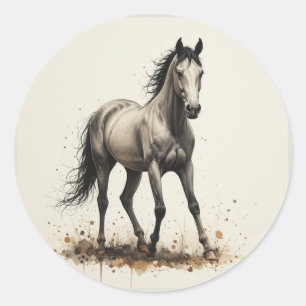 Schöne Tennessee-Pferd-Tier-Kunst Runder Aufkleber