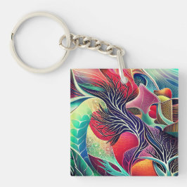 Schöne Texturen Schlüsselanhänger