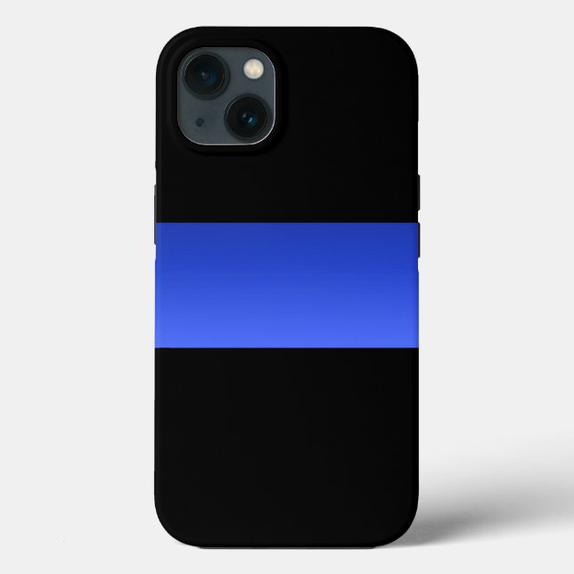 Schöne Thin Blue Line Polizeiwache Case-Mate iPhone Hülle (Rückseite)