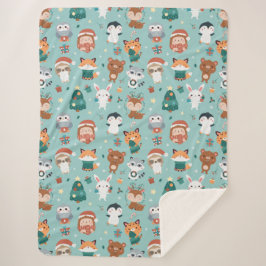 Schöne Tiere Sherpa Blanket Sherpadecke